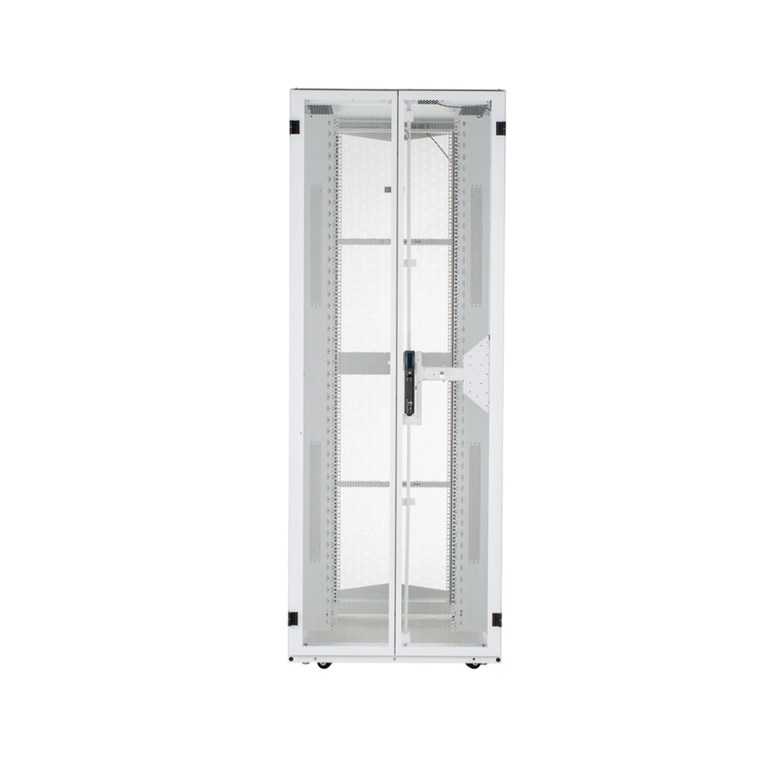 Gabinete FlexFusion para Centros de Datos, 42 UR, 600 mm de Ancho, 1070 mm de Profundidad, Fabricado en Acero, Color Blanco