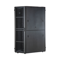 Gabinete FlexFusion para Centros de Datos, 45 UR, 600 mm de Ancho, 1070 mm de Profundidad, Fabricado en Acero, Color Negro