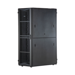 Gabinete FlexFusion para Centros de Datos, 45 UR, 600 mm de Ancho, 1070 mm de Profundidad, Fabricado en Acero, Color Negro