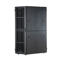Gabinete FlexFusion para Centros de Datos, 45 UR, 700 mm de Ancho, 1070 mm de Profundidad, Sin Paneles Laterales, Fabricado en Acero, Color Negro