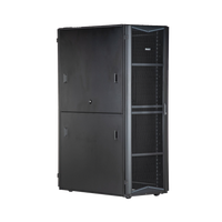Gabinete FlexFusion para Centros de Datos, 45 UR, 700 mm de Ancho, 1070 mm de Profundidad, Sin Paneles Laterales, Fabricado en Acero, Color Negro