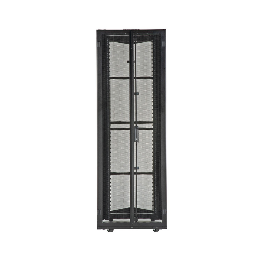 Gabinete FlexFusion para Centros de Datos, 45 UR, 700 mm de Ancho, 1070 mm de Profundidad, Sin Paneles Laterales, Fabricado en Acero, Color Negro