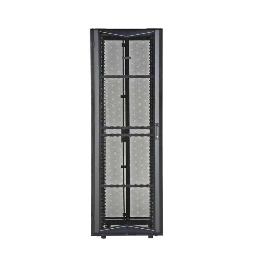 Gabinete FlexFusion para Centros de Datos, 42 UR, 800 mm de Ancho, 1070 mm de Profundidad, Fabricado en Acero, Color Negro