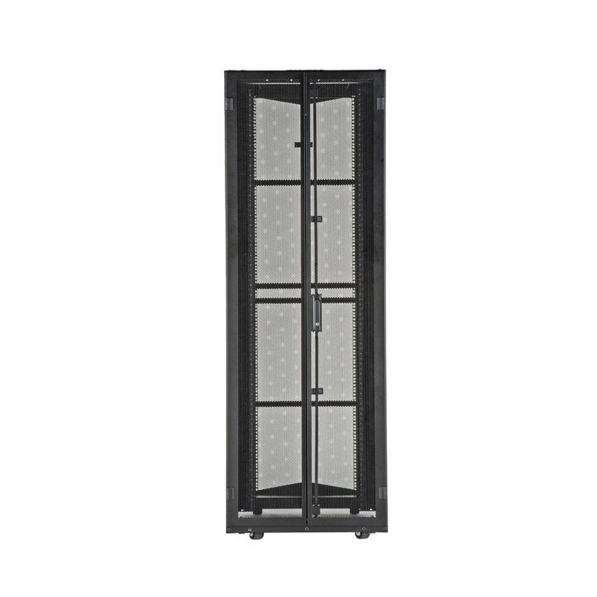 Gabinete FlexFusion para Centros de Datos, 42 UR, 800 mm de Ancho, 1070 mm de Profundidad, Fabricado en Acero, Color Negro