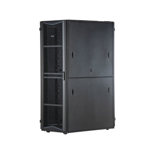 Gabinete FlexFusion para Centros de Datos, 42 UR, 800 mm de Ancho, 1070 mm de Profundidad, Fabricado en Acero, Color Negro