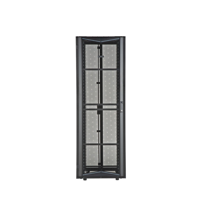 Gabinete FlexFusion para Centros de Datos, 42 UR, 800 mm de Ancho, 1200 mm de Profundidad, Fabricado en Acero, Color Negro