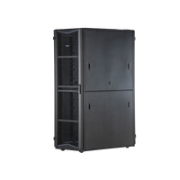 Gabinete FlexFusion para Centros de Datos, 42 UR, 800 mm de Ancho, 1200 mm de Profundidad, Fabricado en Acero, Color Negro