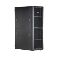 Gabinete FlexFusion para Centros de Datos, 45 UR, 800 mm de Ancho, 1200 mm de Profundidad, Fabricado en Acero, Color Negro