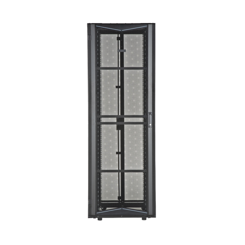 Gabinete FlexFusion para Centros de Datos, 45 UR, 800 mm de Ancho, 1200 mm de Profundidad, Fabricado en Acero, Color Negro