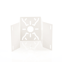 Montaje para instalación de cámaras en esquina