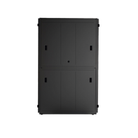 Gabinete FlexFusion™ XGL (Light) para Centros de Datos, 42 UR, 600 mm de Ancho, 1200 mm de Profundidad, Fabricado en Acero, Color Negro