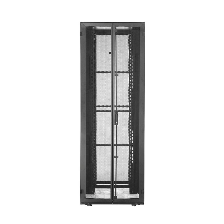 Gabinete FlexFusion™ XGL (Light) para Centros de Datos, 42 UR, 800 mm de Ancho, 1070 mm de Profundidad, Fabricado en Acero, Color Negro
