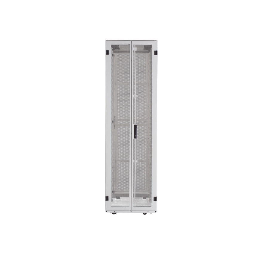 Gabinete FlexFusion™ XGL (Light) para Centros de Datos, 42 UR, 800 mm de Ancho, 1070 mm de Profundidad, Fabricado en Acero, Color Blanco