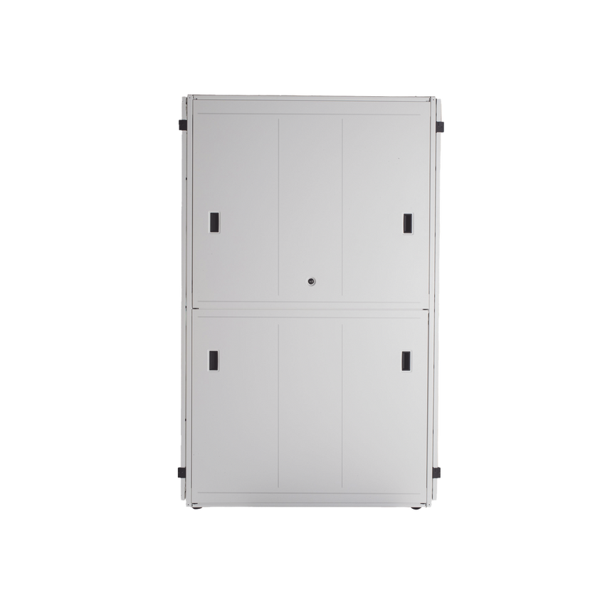 Gabinete FlexFusion™ XGL (Light) para Centros de Datos, 42 UR, 800 mm de Ancho, 1070 mm de Profundidad, Fabricado en Acero, Color Blanco