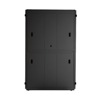 Gabinete FlexFusion™ XGL (Light) para Centros de Datos, 42 UR, 800 mm de Ancho, 1200 mm de Profundidad, Fabricado en Acero, Color Negro