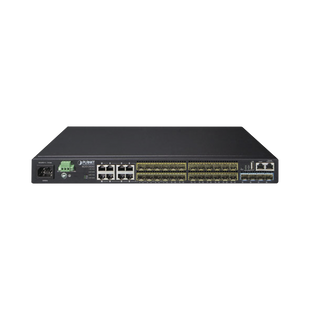 Switch Core Capa 3, 24 Puertos SFP 100/1000X, 8 Puertos Compartidos Gigabit Ethernet, 4 Puertos SFP de 10 Gbps