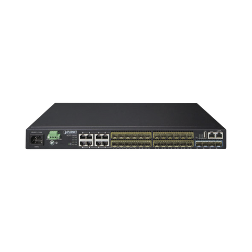 Switch Core Capa 3, 24 Puertos SFP 100/1000X, 8 Puertos Compartidos Gigabit Ethernet, 4 Puertos SFP de 10 Gbps