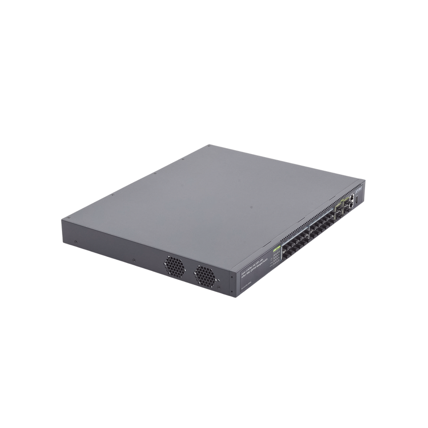 Switch Administrable Capa 3, 24 Puertos 10G SFP+, 4 Puertos de 40G/100G QSFP28