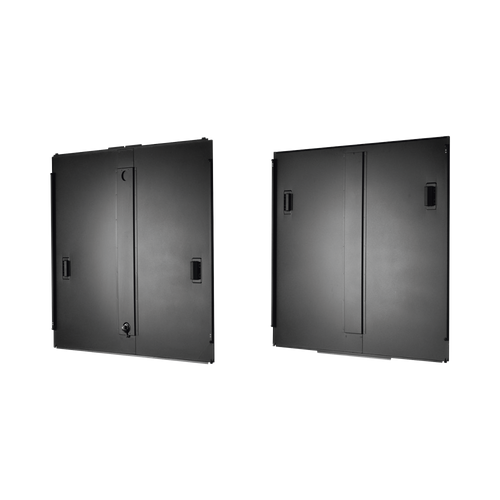 Panel Lateral Para Uso Con Gabinete FlexFusion™ de 42RU x 1070 mm D. Incluye Panel Lateral Superior e Inferior, Color Negro