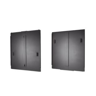 Panel Lateral Para Uso Con Gabinete FlexFusion™ de 45 RU x 1070 mm, Incluye Panel Lateral Superior e Inferior, Color Negro