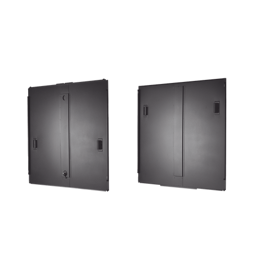 Panel Lateral Para Uso Con Gabinete FlexFusion™ de 45 RU x 1070 mm, Incluye Panel Lateral Superior e Inferior, Color Negro