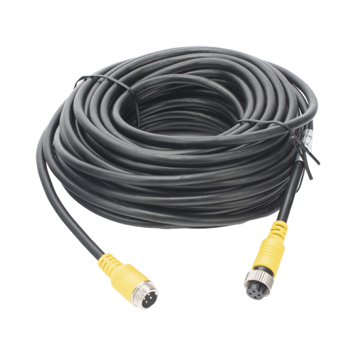 Cable extensor con conector tipo aviación de 15m solo para soluciones de videovigilancia móvil XMR