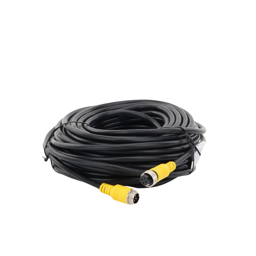 Cable extensor con conector tipo aviación de 15m solo para soluciones de videovigilancia móvil XMR