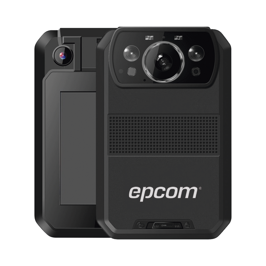 Body Camera para Seguridad / Video 4K / GPS Interconstruido / Conexión 4G-LTE / WiFi / Bluetooth / Sistema Basado en Android / Exterior IP66