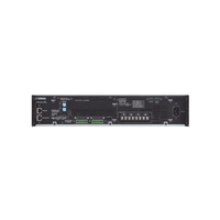 Amplificador de Audio Multicanal con Conexión Análoga | DANTE | 4 Canales, 140W | 8 OHMS | 70/100V