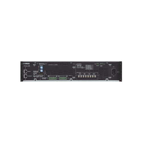 Amplificador de Audio Multicanal con Conexión Análoga | DANTE | 4 Canales, 140W | 8 OHMS | 70/100V