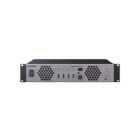 Amplificador de Audio Multicanal con Conexión Análoga | DANTE | 4 Canales, 140W | 8 OHMS | 70/100V