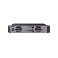 Amplificador de Audio Multicanal con Conexión Análoga / DANTE | 8 Canales, 280W | 8 OHMS | 70/100V