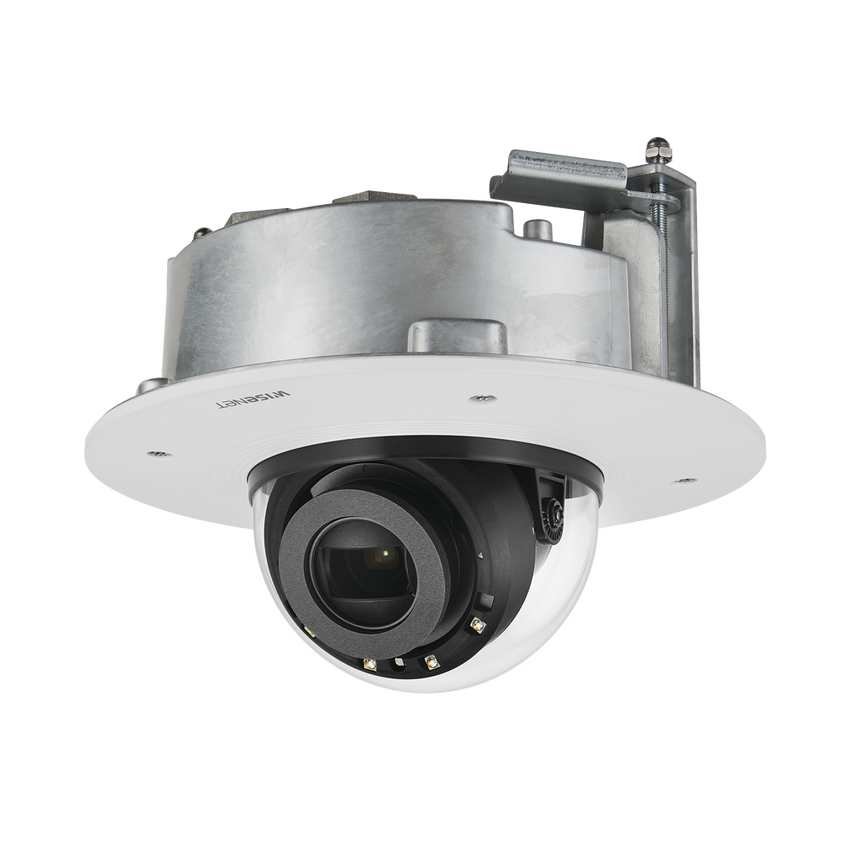 Cámara IP Domo Interior 2MP /Fácil de Instalar en Plafón/ Lente Motorizado 2.8-12mm / IR 50M / WDR 150db / H.265 & WiseStream II