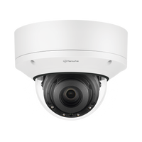 Cámara IP Domo Antivandálica 5MP para interior / Extensor POE / Lente Motorizado 3.6 - 9.4mm / IR 50M / WDR 150db / H.265 & WiseStream II