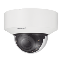 Cámara Domo IP 4K con IA / Lento Motorizado de 4.5 a 9.3mm / P-Iris, WDR 120dB / Ranura SD / Protección IP52 e IK08