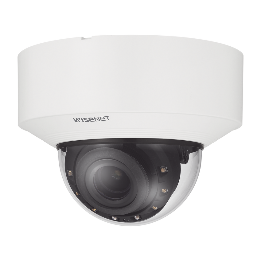 Cámara Domo IP 4K con IA / Lento Motorizado de 4.5 a 9.3mm / P-Iris, WDR 120dB / Ranura SD / Protección IP52 e IK08