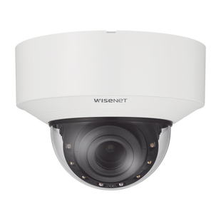 Cámara Domo IP 4K con IA / Lento Motorizado de 4.5 a 9.3mm / P-Iris, WDR 120dB / Ranura SD / Protección IP52 e IK08