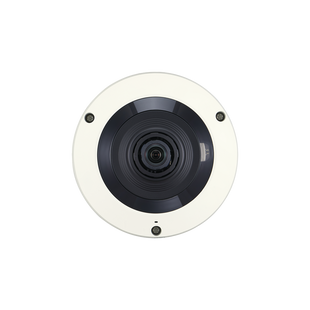 Fisheye IP Interior 6 Megapixel / WDR 120dB / IR 15m / PTZ Digital 8X / Video Analíticos Avanzados / Entrada y Salida de Audio y Alarma