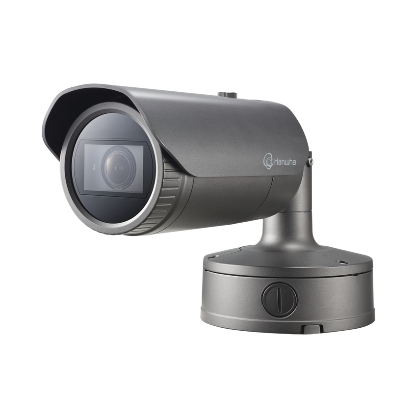 Cámara IP Tipo Bala Antivandálica 4K / Lente Motorizado 2.8-8.4mm / IR 50M / WDR 150db / H.265 & WiseStream II