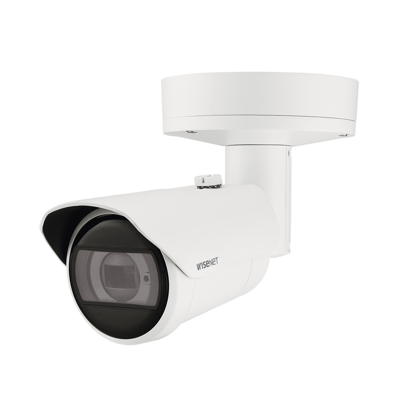 Camara Bala IP 4K con IA / Lente Motorizado 4.5 a 9.3mm / WDR 120dB / H.265 / RanuraSD / Protección IP67 IK10 NEMA4X / IR 40m