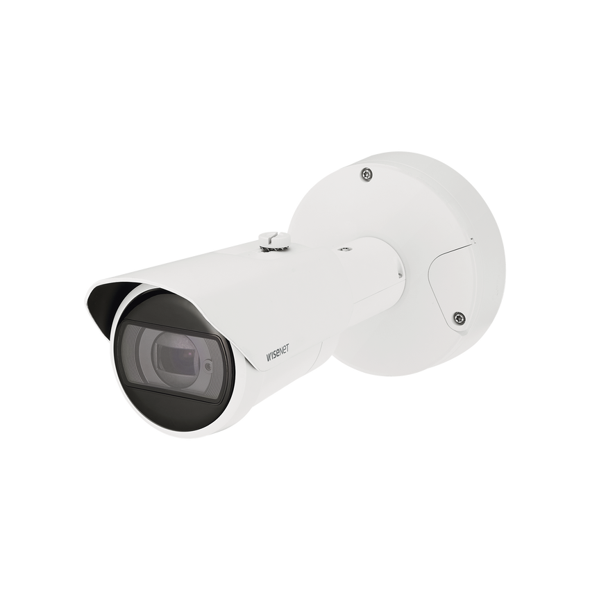 Camara Bala IP 4K con IA / Lente Motorizado 4.5 a 9.3mm / WDR 120dB / H.265 / RanuraSD / Protección IP67 IK10 NEMA4X / IR 40m