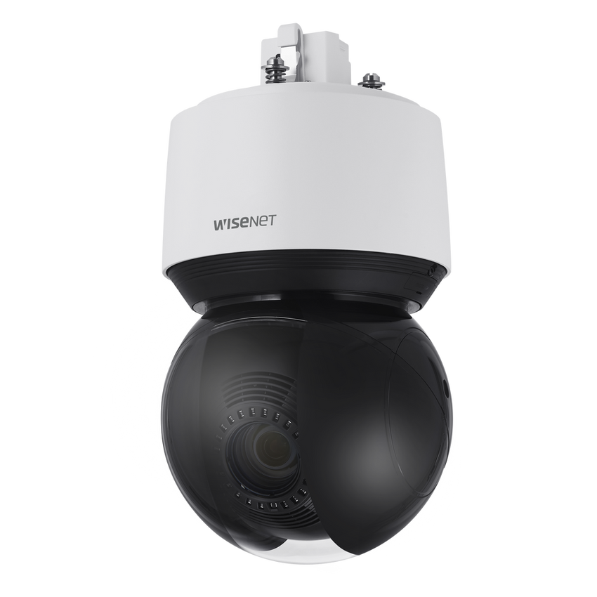 Cámara PTZ IP antivandálica 4K / IR 200m / 25x Zoom Óptico / IP66 / NEMA 4X / IK10 / Auto tracking / H.265 & WiseStream