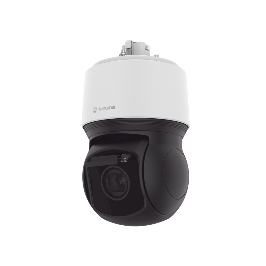 Cámara PTZ IP 2MP con inteligencia Artificial / antivandálica / 40x Zoom Óptico / IR 200m  / Exterior IP66 / IK10 / NEMA4X / Auto tracking / H.265 & WiseStream / Wiper incluido / NTCIP