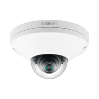 Cámara IP Mini Domo Exterior Antivandálico 2MP Color Blanco / Lente 2.8mm / WDR 150db / H.265 & WiseStream / Conteo de Personas / Video Analíticos Avanzados