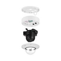 Cámara IP Domo Exterior Antivandálica 5MP / Extensor POE / Lente Motorizado 3.9-9.4mm / IR 50M / WDR 120db / H.265 & WiseStream