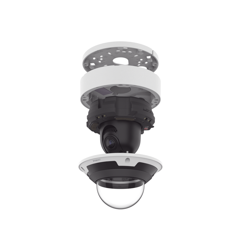Cámara Domo 6MP con Inteligencia Artificial/ Lente Motorizado de 4.4 a 9.3mm/ WDR 120dB/ Ranura MicroSD hasta 1TB/ IP67/ IK10+/ NEMA4X/ IP6K9K