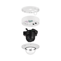 Cámara IP Tipo Domo Antivandálico 4K / Lente Motorizado 2.8-12mm / WDR 150db / H.265 & WiseStream