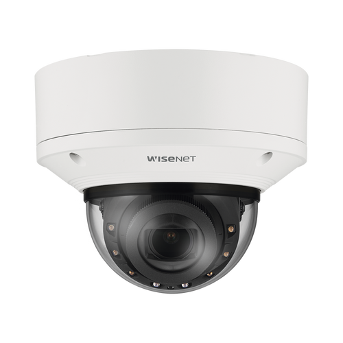 Cámara Domo 4K con IA, Antivandalica / Lente Motorizado de 4.5 a 10mm / P-Iris / WDR 120dB / IP67 / IP6K9K, IK10+, NEMA4X