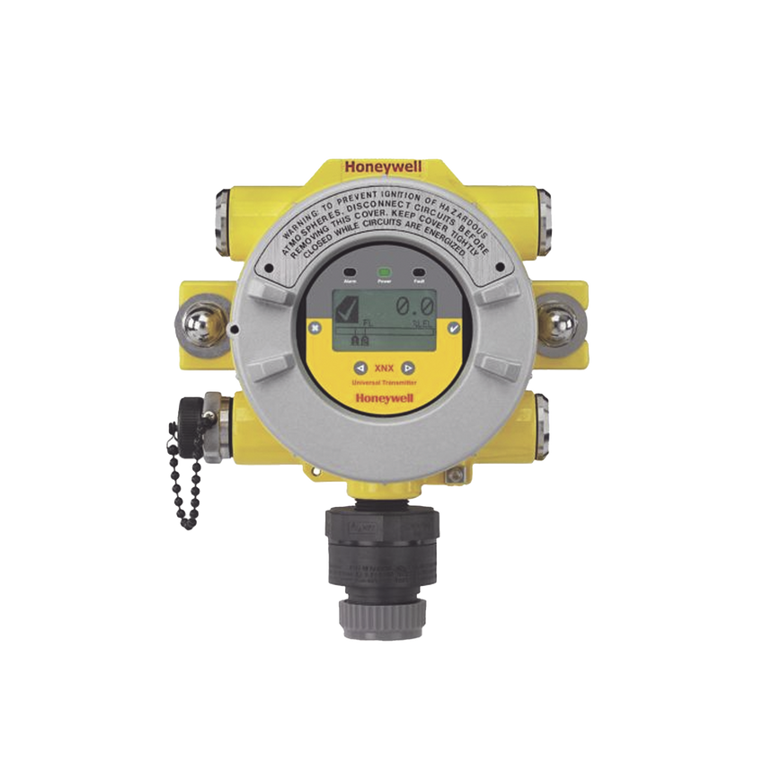 Transmisor Universal Serie XNX Para Sensores Tóxicos y Oxigeno, Con HART sobre salida 4-20 mA, Interfaz Local HART, UL/CSA, 3 entradas 3/4" NPT, Aluminio Pintado