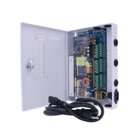 Fuente PREMIUM / 11-15 V / 18 canales / 20 A / Alta tecnología en seguridad / Doble ventilador / Hasta 1.8 Amperes por Salida / Filtro de ruido por canal / Diseño de alta gama.